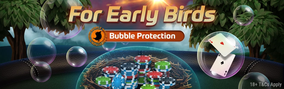 Bubble Protection - функция Защита от баббла на GGPokerOK